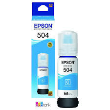 Tinta Epson T504 Cyan