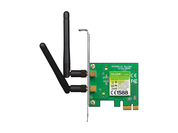 Tarjeta De Red Tp-link Pci-exp. Tl-wn881nd 2 Antenas