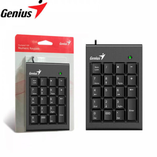 TECLADO GENIUS NUMPAD 100 USB NEGRO