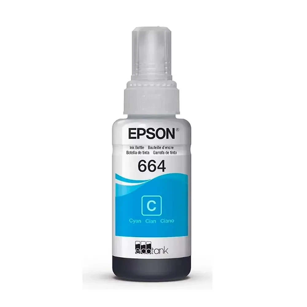 Tinta Epson T664220 Cyan